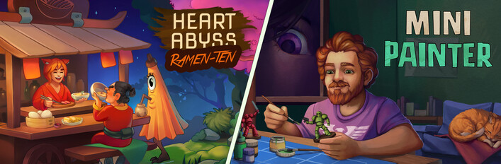 Ramen-ten ‘Heart Abyss’ & Mini Painter