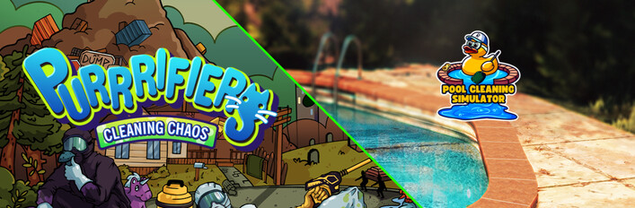 Purrrifiers: Pool Cleaning Chaos