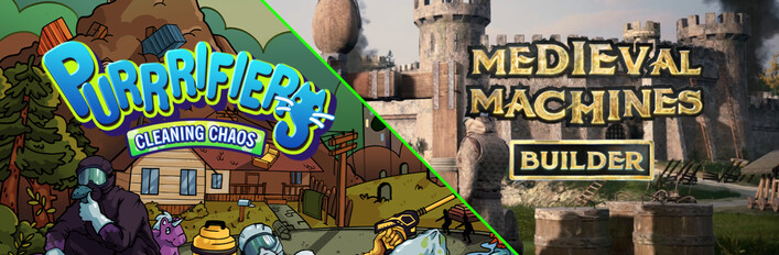 Purrrifiers: Medieval Machines Building Chaos