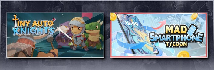 Tiny Auto Knights & Mad Smartphone Tycoon