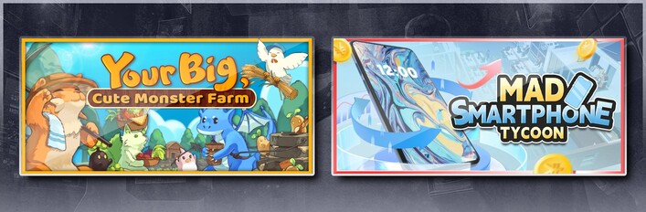Your Big, Cute Monster Farm & Mad Smartphone Tycoon