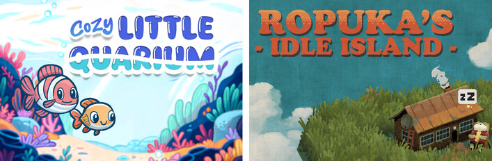 Cozy Littlequarium & Ropuka's Idle Island