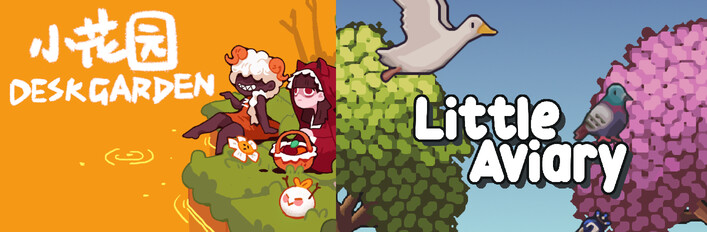 Desk Garden & Little Aviary