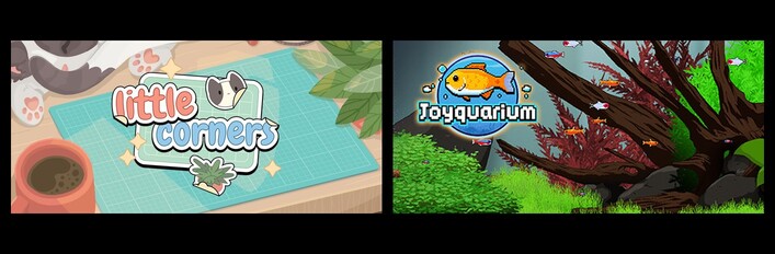 造景贴纸：治愈小角落 & 欢乐水族馆