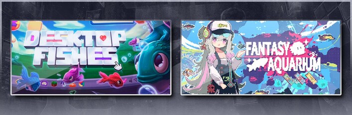 Desktop Fishes & Fantasy Aquarium