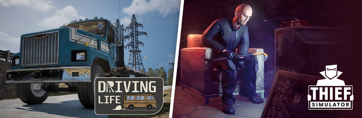 Driving Life x Thief Simulator