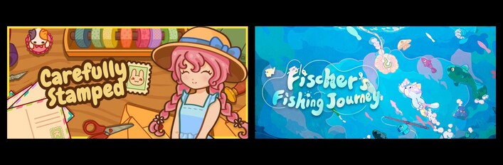 Carefully Stamped & Fischer's Fishing Journey