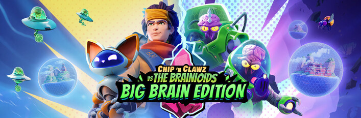 Chip ‘n Clawz vs. The Brainioids - Big Brain Edition