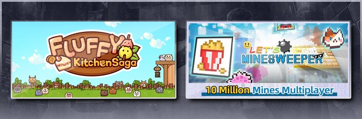 Fluffy Kitchen Saga & Let's Minesweeper