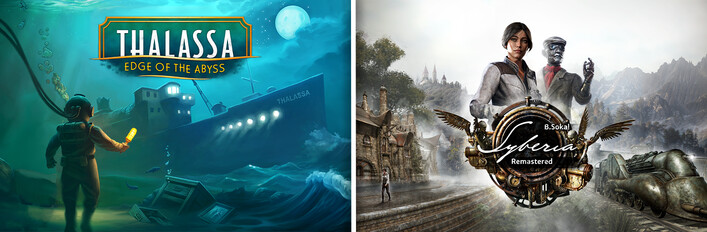Thalassa: Edge of the Abyss + Syberia - Remastered