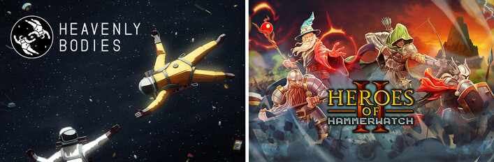 Heavenly Bodies + Heroes of Hammerwatch II
