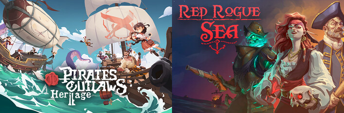 Pirates Outlaws 2: Heritage + Red Rogue Sea