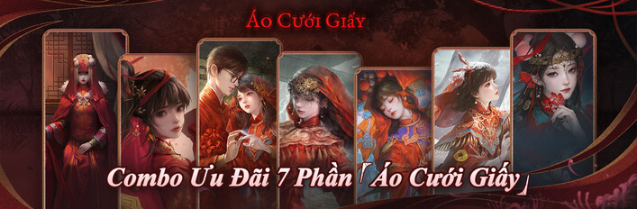 Combo Ưu Đãi 7 Phần Áo Cưới Giấy