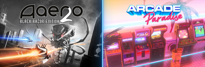 Aaero2 x Arcade Paradise Bundle