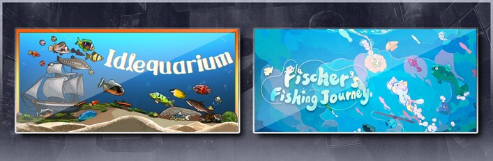 Idlequarium & Fischer's Fishing Journey
