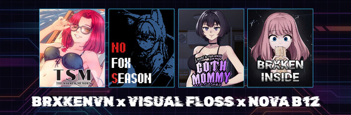 BRXKENVN x VISUAL FLOSS x NOVA B12 Bundle