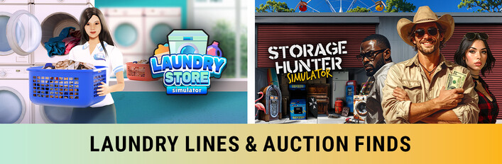 Laundry Lines & Auction Finds