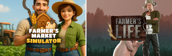 Farmer's Life in Supermarket