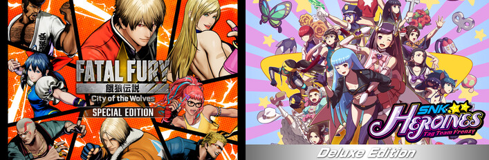FATAL FURY: City of the Wolves & SNK HEROINES Tag Team Frenzy DELUXE PACK Bundle