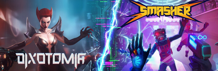 VR Cyberpunk Shooter Party