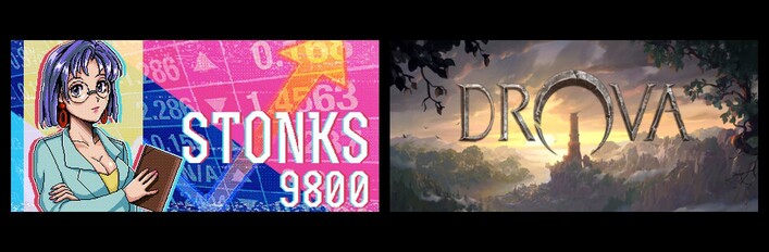 STONKS-9800: Stock Market Simulator & Drova - Forsaken Kin