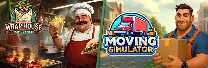 Moving Simulator and Wrap House Simulator 🌯