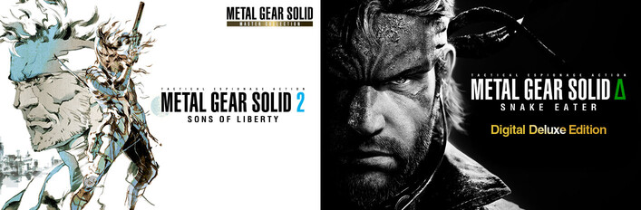 METAL GEAR SOLID 2: Sons of Liberty - Master Collection Version & METAL GEAR SOLID Δ: SNAKE EATER Digital Deluxe Edition