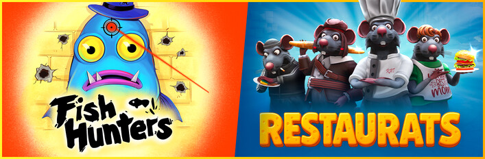 Fish Hunters 🐟 + Restaurats