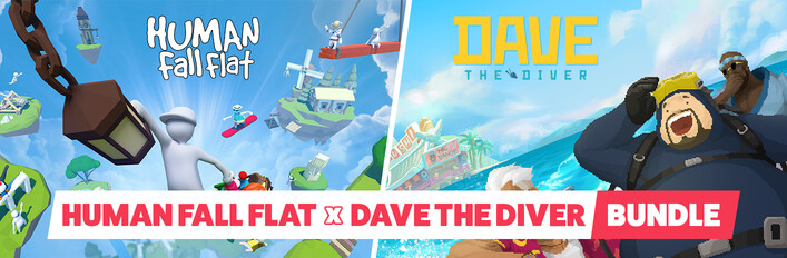 Human Fall Flat x DAVE THE DIVER
