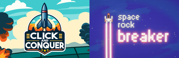 Click and Conquer x Space Rock Breaker