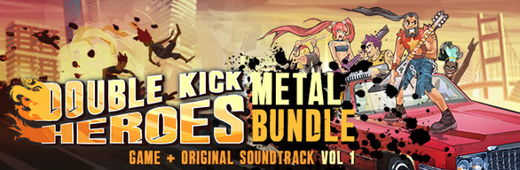 Double Kick Heroes + OST - The METAL Bundle