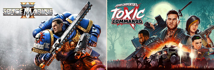Warhammer 40,000: Space Marine 2 x Toxic Commando - Standard Edition