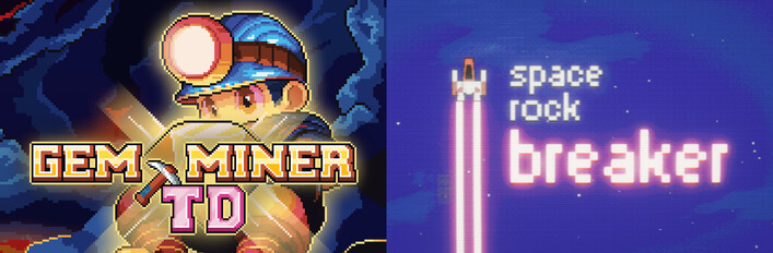 Gem Miner TD x Space Rock Breaker