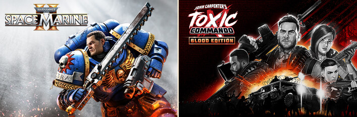 Warhammer 40,000: Space Marine 2 x Toxic Commando - Blood Edition