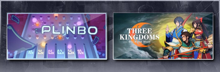 Plinbo: Roguelike Plinko & Three Kingdoms: The Blood Moon