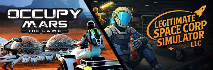 Occupy Mars and Legitimate Space Corp Simulator LLC