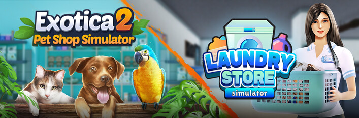 Exotica 2 x Laundry Store Simulator
