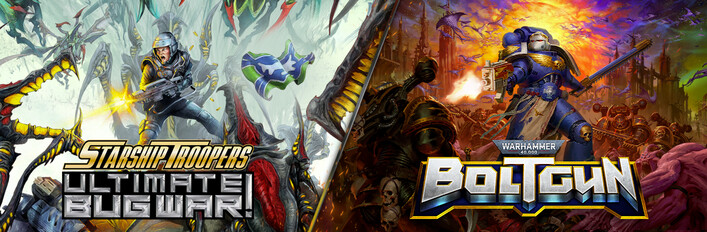 Starship Troopers: Ultimate Bug War! x Warhammer 40,000: Boltgun - Bundle