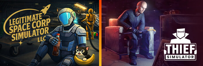 Legitimate Space Corp Simulator LLC and Thief Simulator