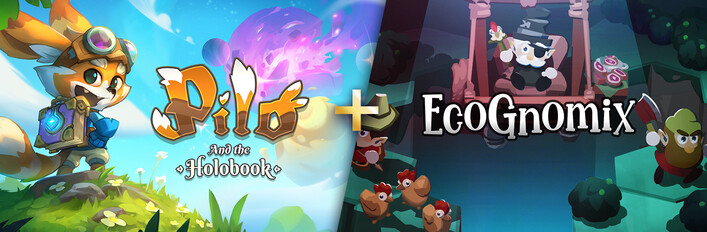 Pilo and the Holobook + EcoGnomix
