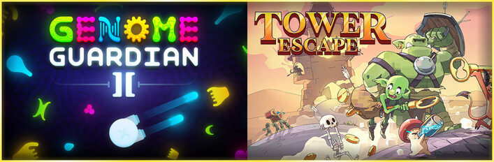 🧬 Genome Guardian 2 × Tower Escape 🐉