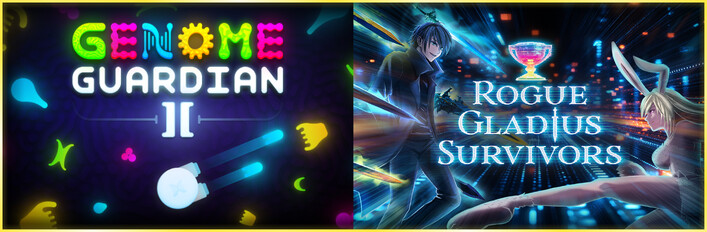 🧬 Genome Guardian 2 × Rogue Gladius Survivors 🏆