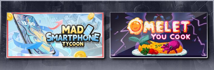 Mad Smartphone Tycoon & Omelet You Cook