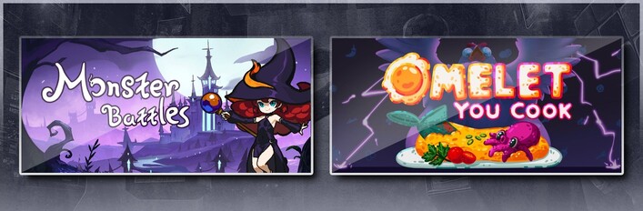 Monster Battles & Omelet You Cook