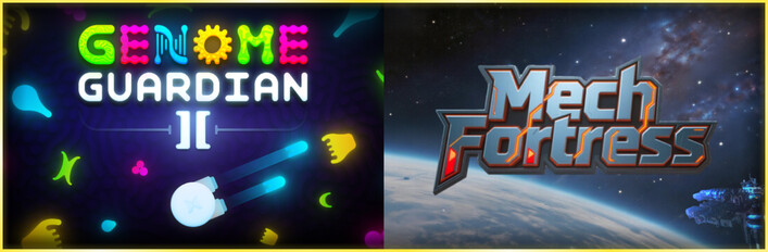 🧬 Genome Guardian 2 × Mech Fortress 🤖