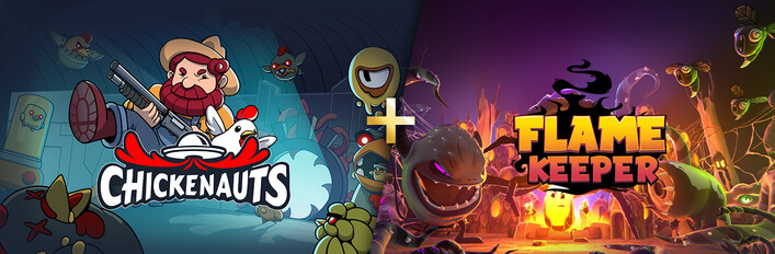 Chickenauts + Flame Keeper