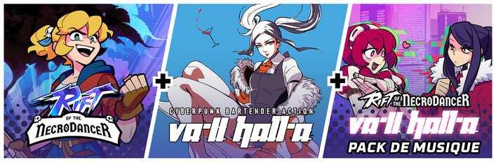 Rift + VA-11 Hall-A + pack de musique