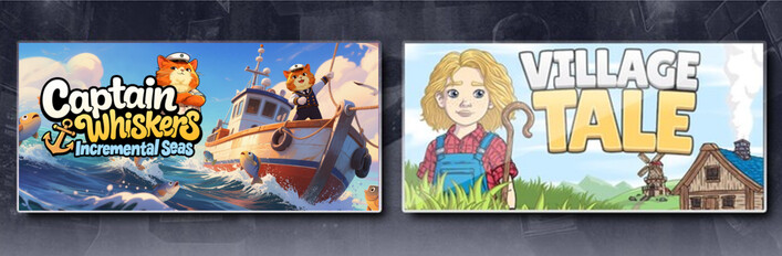Captain Whiskers: Incremental Seas + Village Tale