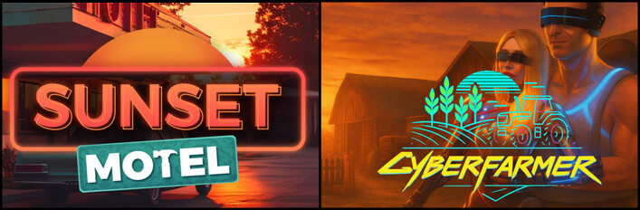 Cyber Farmer in Sunset Motel