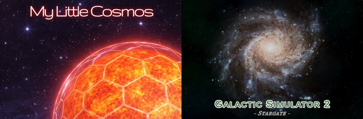 Mitt lille kosmos & Galaktisk Simulator 2
